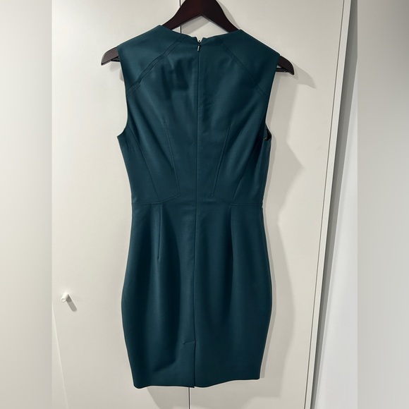Blue/green Ted Baker dress, size 2 - Picture 2 of 3